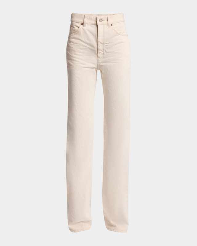 Straight Denim Pants